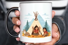 Life Of Native American PNG Clipart Product Image 3