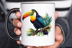 Watercolor Toucans PNG Clipart Product Image 3