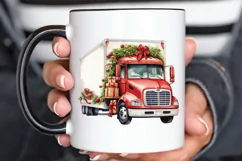 Christmas Truck PNG Clipart Product Image 3