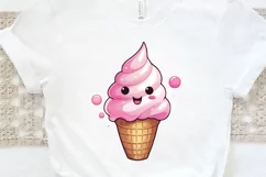 Artistic Drawing Kawaii Ice Cream PNG Clipart Product Image 2
