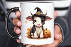 Baby Cow For Halloween Sublimation PNG Clipart Product Image 3