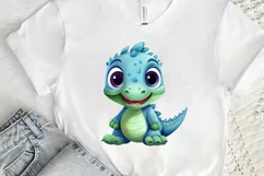 Cute Happy Baby Animal Sublimation PNG Clipart Product Image 3
