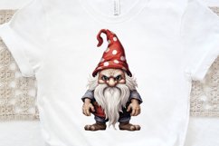Scary Gnome Sublimation PNG Clipart Product Image 3