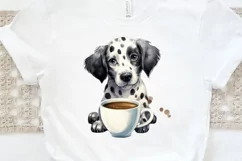 Dog Love Coffee PNG Clipart Product Image 3