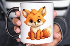 Woodland Baby Animals PNG Clipart Product Image 3