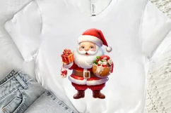 Watercolor Santa Claus PNG Clipart Product Image 3