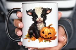 Baby Cow For Halloween Sublimation PNG Clipart Product Image 3