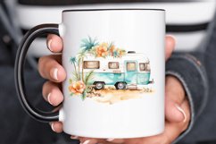 Watercolor Caravan Sublimation PNG Clipart Product Image 3