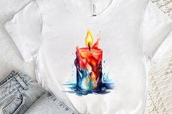 Big Watercolor Halloween PNG Clipart Product Image 3