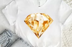 Birthday Queen Gold Sublimation PNG Clipart Product Image 3