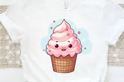Artistic Drawing Kawaii Ice Cream PNG Clipart Product Image 2