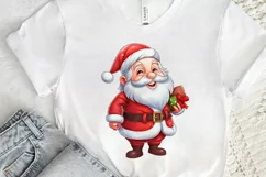 Watercolor Santa Claus PNG Clipart Product Image 3