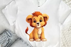 Cute Baby Animals Sublimation PNG Clipart Product Image 3