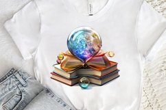 Magical Books Sublimation PNG Clipart Product Image 3
