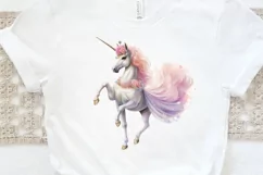 Ballerina Unicorns PNG Clipart Product Image 3