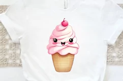 Artistic Drawing Kawaii Ice Cream PNG Clipart Product Image 2