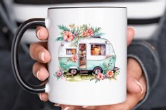 Watercolor Caravan Sublimation PNG Clipart Product Image 3