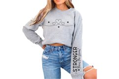 You Are Stronger Than The Storm Sleeve SVG Product Image 3
