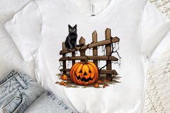 Big Watercolor Halloween PNG Clipart Product Image 3