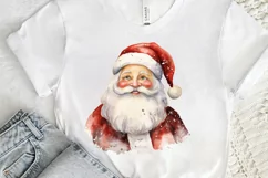 Watercolor Santa Claus PNG Clipart Product Image 3