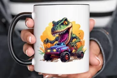 Dinosaur Monster Truck PNG Clipart Product Image 3