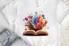 Magical Books Sublimation PNG Clipart Product Image 3