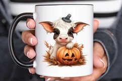 Baby Cow For Halloween Sublimation PNG Clipart Product Image 3
