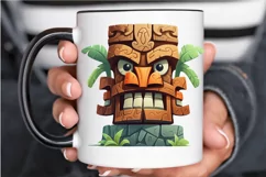 Stone Tiki God Sublimation PNG Clipart Product Image 3