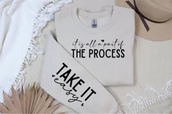 It Is All A Part Of The Process Sleeve SVG, Motivational SVG Product Image 2