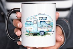 Watercolor Caravan Sublimation PNG Clipart Product Image 3