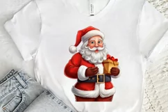 Watercolor Santa Claus PNG Clipart Product Image 3