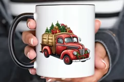 Christmas Truck PNG Clipart Product Image 3