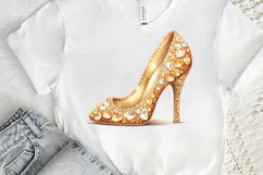 Birthday Queen Gold Sublimation PNG Clipart Product Image 3