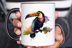 Watercolor Toucans PNG Clipart Product Image 3