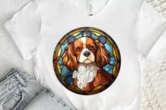 Stained Glass Dogs PNG Clipart Product Image 3