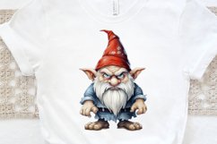 Scary Gnome Sublimation PNG Clipart Product Image 3