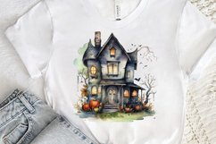 Big Watercolor Halloween PNG Clipart Product Image 3
