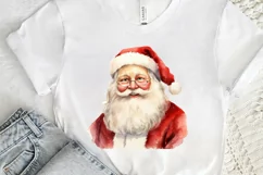 Watercolor Santa Claus PNG Clipart Product Image 3