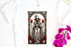 Skeleton Witch Tarot Card PNG Clipart Product Image 3