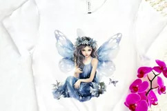 Winter Fairy Watercolor PNG Clipart Product Image 3