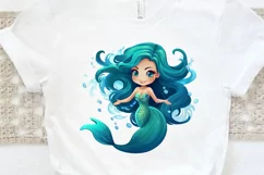 Mermaid Wiki Fin Fun Tidal Teal PNG Clipart Product Image 3