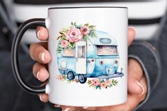 Watercolor Caravan Sublimation PNG Clipart Product Image 3