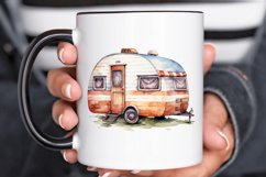 Watercolor Caravan Sublimation PNG Clipart Product Image 3