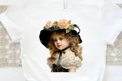 Victorian Little Girl PNG Clipart Product Image 3