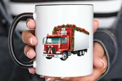Christmas Truck PNG Clipart Product Image 3