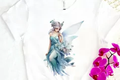 Winter Fairy Watercolor PNG Clipart Product Image 3