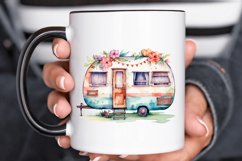 Watercolor Caravan Sublimation PNG Clipart Product Image 3