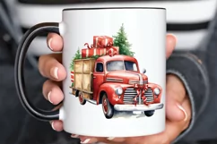 Christmas Truck PNG Clipart Product Image 3
