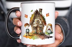 Watercolor Hansel and Gretel PNG Clipart Product Image 3