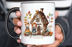 Watercolor Hansel and Gretel PNG Clipart Product Image 3